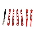thumbnail image 1 of Varillas de tracción de eje para coche RC 1/12, piezas de repuesto directas, coche RC modificado de alta resistencia Rojo, 1 of 9