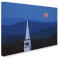 thumbnail image 2 of Trademark Fine Art "Moon over Vermont" Canvas Art by Michael Blanchette Photography, 2 of 3