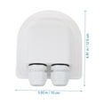 thumbnail image 2 of Shisuyan Cable Gland Dual Holes Cable Entry Solar Cable Entry Gland Camper Rv Accessory, 2 of 9