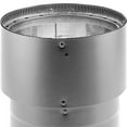 thumbnail image 6 of DuraVent DVL Double-Wall Stove Pipe Increaser, 8 to 6 Inches Diameter, 6 of 7