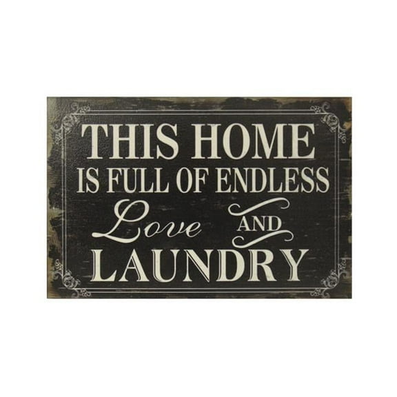 Cheungs FP-4529 Endless Love & Laundry Wall Decor