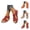 Red, variant on Orthopedic Sandals for Women 2026 Summer Trendy Arch Support Open Toe Soft Sole Breathable Mesh Platform Sandals