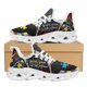 thumbnail image 1 of Zapatillas de malla para autismo, zapatillas para correr con punta redonda para mujer, zapatos de plataforma informales, calzado transpirable para caminar, nombre personalizado, 1 of 6