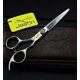 thumbnail image 1 of Tijeras profesionales de acero japonés de 15 cm con cuchillas de precisión y bolsa de almacenamiento., 1 of 5