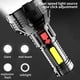 thumbnail image 4 of Linterna LED de exterior 15 focos LED recargables | Linterna de emergencia de luz fuerte | Carga USB | 4 modos de luz | Indicador de encendido | Resistente al agua | ABS | para Camping, Senderismo, 4 of 8