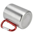 thumbnail image 4 of Mug en Acier Inoxydable 360ml Double Paroi Confortable Poignée Brillante Surface Exquise Durable en Acier Inoxydable Café MugRed Poignée, 4 of 14