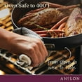 thumbnail image 5 of Anolon Advanced Home 8.5 Inch Hard-Anodized Nonstick Skillets, Onyx, 5 of 9