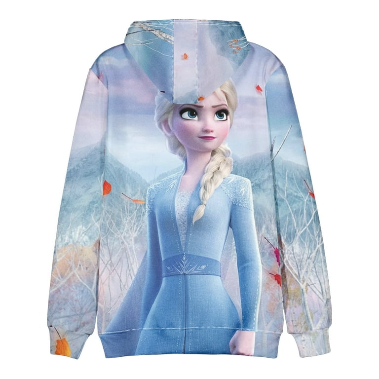 Disney Frozen Hoodies for Girls ClothesHip Hop Hoodie Unisex Adults 3D Printed Hip Hop Hoodie for kids Walmart