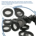 thumbnail image 4 of FONDOTIN 50Pcs Hose Seal Silicone Black For Garden Hose Water Flow Control, 4 of 8