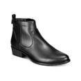 thumbnail image 3 of STYLE & COMPANY Womens Black Comfort Memphyss Round Toe Block Heel Zip-Up Booties 6 M, 3 of 3