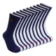 thumbnail image 5 of Calceta Wilson 20 Pares Blanco Y Marino Caballero (b2793), 5 of 6