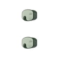 thumbnail image 1 of Moyic Gancho para colgar en la pared, soporte de almacenamiento de ropa sin perforaciones, colgador de bolso, estante trasero para puerta Verde 2piezas, 1 of 6