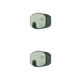 thumbnail image 4 of Kearding Gancho colgante Bolsa de ropa Soporte de almacenamiento Percha de bolso de mano Estante de servicio pesado para el hogar Sala de estar Verde 2piezas, 4 of 6