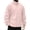 Pink, variant on Men's Lightweight Warm Two-Way Sherpa Jacket, Full-Zip Long-Sleeve Soft Fleece Outerwear for Fall Winter, Black, L