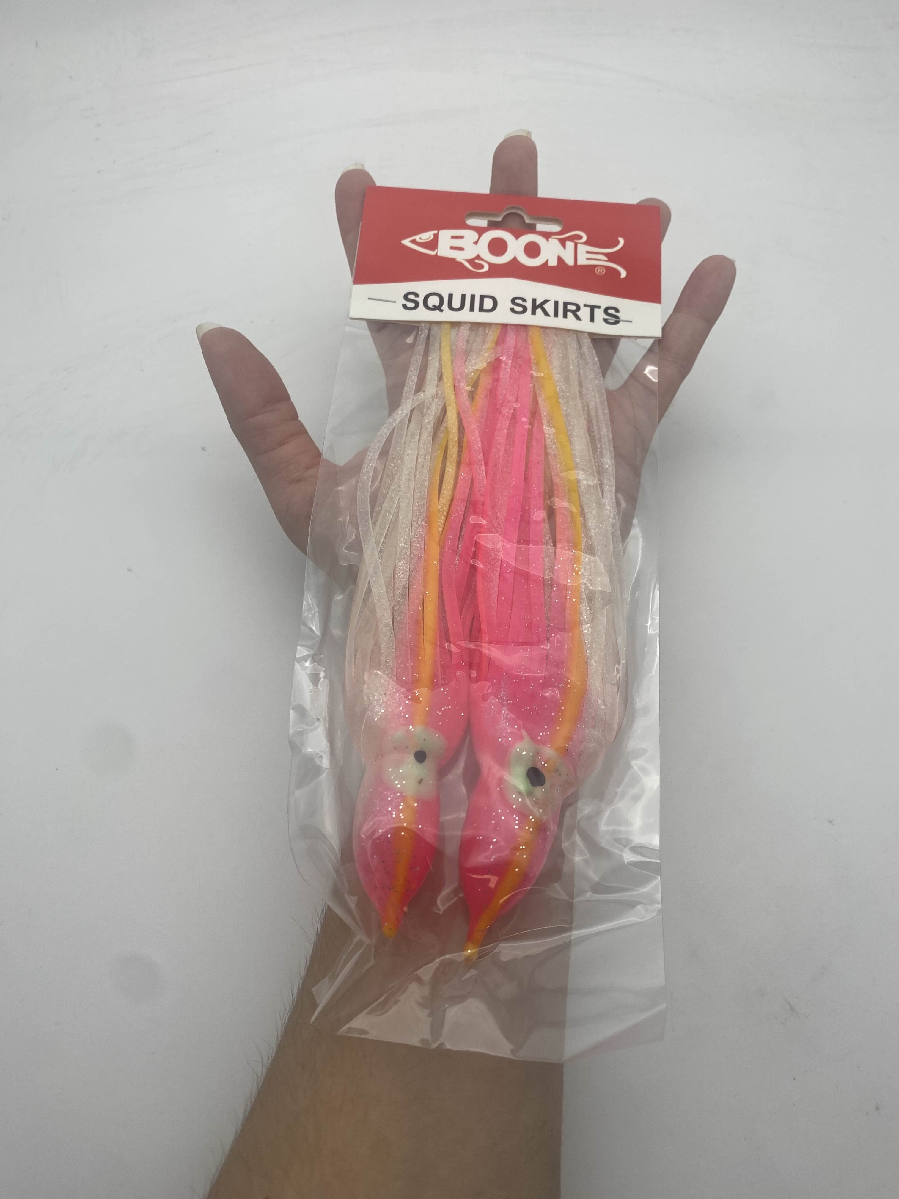 Boone Octopus Skirt 7.75" Fishing Lure (2 Count)