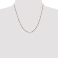 thumbnail image 2 of Leslie's Real 14kt Yellow Gold 1.1mm Franco Chain; 20 inch; Lobster Clasp; for Adults and Teens; for Women and Men, 2 of 5