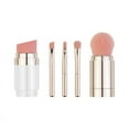 thumbnail image 6 of Makeup Brushes 5 In 1 Retractable Set, Foundation Brush,Eyebrow Brush,Lip Brush,Eyeshadow Brush,Loose Paint,Multi-functional Makeup Brush For Travel & Household Use (Gold ), 6 of 10