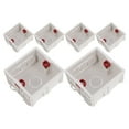 thumbnail image 1 of SOPOTUTU 6Pcs Wall Gang Box Electrical Outlet Box PVC Material for Switches and Receptacles Easy Installation, 1 of 6