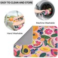thumbnail image 4 of Fruit Pitaya Lemons Dish Drying Mat for Kitchen Counter,18 X 24 in Microfiber Drying Pad Dishes Drainer Mat Dish Rack Mats Absorbent Kitchen Accessories Coffee Maker Mat, Large, 4 of 6