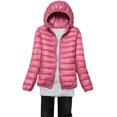 thumbnail image 2 of Chaqueta de plumón para mujer, talla grande, chaqueta de plumón ligera y plegable con capucha para otoño e invierno, 2 of 5