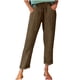 thumbnail image 2 of Karight Cotton Linen Pants for Women Summer High Waist Elastic Straight Leg Pant Casual Loose Solid Lightweight Beach Trousers, 2 of 8