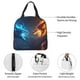 thumbnail image 4 of Easygdp Red And Blue Fire Dragon C Bolsa Térmica Premium - Tela Oxford Impermeable, Gran Capacidad, Bolsillo Frontal, Unisex para Trabajo, Escuela, Actividades al Aire Libre y Picnics, 4 of 8