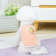 thumbnail image 4 of Cheers.US 2Pcs/Set Fashion Sweet Puppy Dog Delicate Cotton Skirt Pet Dog Summer Clothes Vest Camisole, 4 of 7