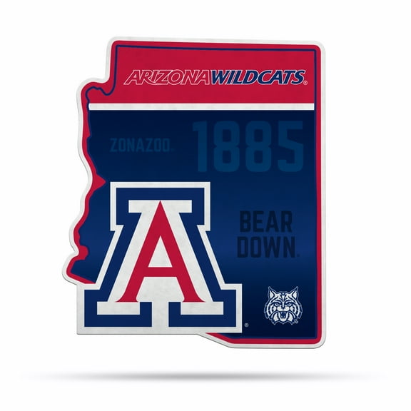 Arizona University 18" State Shape Pennant