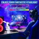 thumbnail image 2 of Star Projector, Funny Rabbit Astronaut Galaxy Lights Projector for Bedroom, for Kids, Room Decor, Party, Game Room,Gift, 2 of 5