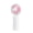 White, variant on Handheld Fan 2xAA Battery-Powered Fan with Phone Stand Pocket Fan Person Fan Adjustable for Outdoor Activities