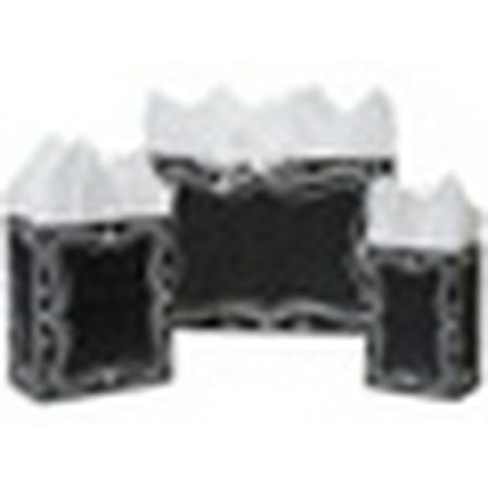 Boulder Chalk Bag - Black Chalkboard Gift Bags 8x4-3/4x10-1/4