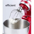 thumbnail image 4 of Stainless Steel Wire Whisk Compatible with Kitchen-Aid K45WW WP9704329 KSM150 KSM160 K45 KSM90 Food Processor Accessory, 4 of 5