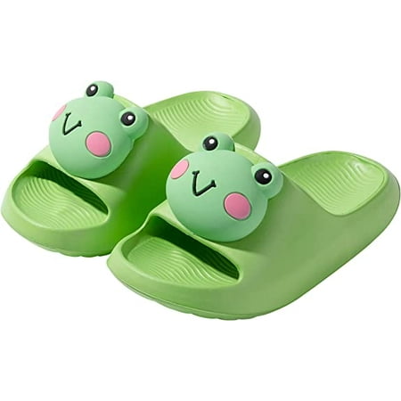 

Kids sandals cute 3D cartoon anti-skid open-toe sandals shower pool slippers
