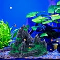 thumbnail image 6 of Walbest Large Aquarium Mountain View Stone Ornament,Tree Rock Cave Betta Accessories Fish Hiding Cave for Fish Tank Decoration, 6 of 8