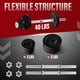 thumbnail image 2 of Set de mancuernas ajustables Yes4All de hierro fundido de 40 lb, 2 of 6