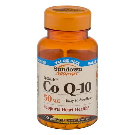Sundown Coq-10 50mg 100ct Softgels