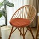 thumbnail image 4 of Cojín de tatami redondo de felpa, almohadilla para asiento de suelo, felpa suave + superficie impermeable, decoración moderna para el hogar, para sala de estar, tapete para silla de oficina, antidesl, 4 of 9