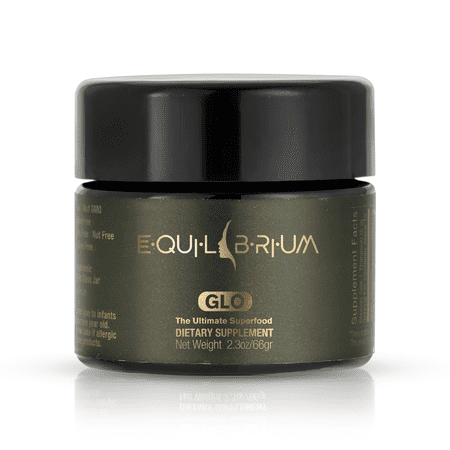 HoneyColony Equilibrium Glo Adaptogenic Beauty Superfood | Organic Blend of Antioxidants, Vitamins, and Minerals - 2.3Oz