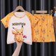 thumbnail image 4 of Pijamas de dibujos animados de Pokémon para niños y niñas, Conjunto de pijama de algodón de manga corta con pantalones cortos de Pikachu para verano, 4 of 4