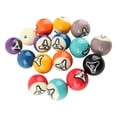 thumbnail image 1 of Bolas De Billar, 16pcs Estándar Brillantes Estándar De EE. UU. UU. Impact Resin Billar Billiard Balls Preparadas Para Juegos Profesionales, 1 of 7