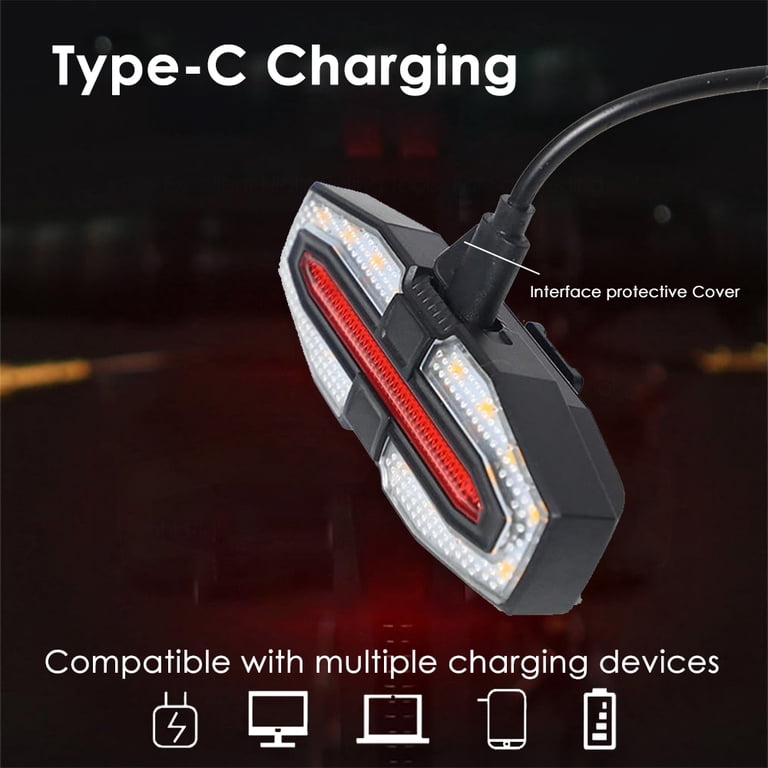 LITAMPO Solar Bike Tail Light with Turn Signals & Remote photo 6
