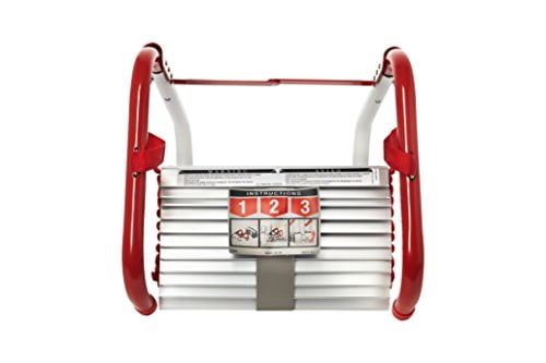 468193 KL-2S Two-Story Fire Escape Ladder with Anti-Slip Rungs 13-Foot Pack of 2