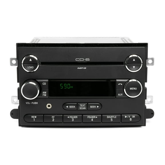Restored Mercury Milan Ford Fusion 06-09 Radio AMFM 6 Disc CD w Auxiliary 8E5T-18C815-AE (Refurbished)
