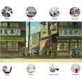 thumbnail image 5 of Anime Desk Mat Japanese Street Mouse Pad XXL Large Extended Gaming Mousepad Cute Aesthetic Retro Japan Town Computer Laptop Keyboard Mouse Mat for Women Girl Gamers Desk Pad 31.5x15.75 in, 5 of 6