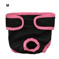 thumbnail image 2 of Pantalones fisiológicos para mascotas Pañales de reciclaje de reciclaje pegatina lavable Pantalones cortos Pantías sanitarias Absorbent Solicitudes Seguridad Suministros de uso negro M Inevent PT000669-08, 2 of 6