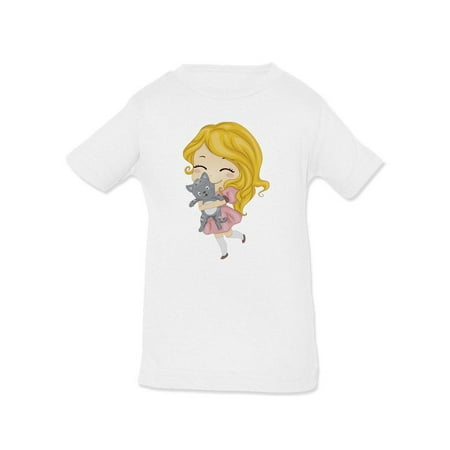 

Girl With A Kitten T-Shirt Toddler -Image by Shutterstock 4 Toddler