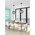 thumbnail image 2 of Living District Keller 1 Light Black Pendant, 2 of 3