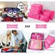 thumbnail image 5 of Travel Organiser Packing Bags, 6 PCS Travel Packing Cubes Set for Clothes Travel Luggage Organizers Storage Bags, 5 of 5