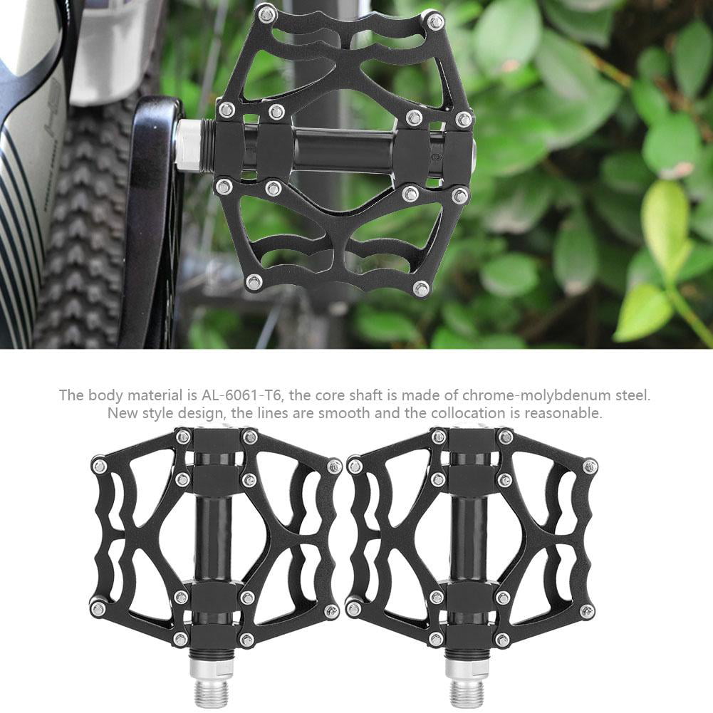 Details about   Mountain Bike Road Bicycle MTB Pedal Aluminium Alloy Lightweight Wide Flat Sport 