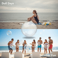 thumbnail image 3 of 12-Pack Transparent Inflatable Beach Ball Set — A Fun Choice for the Beach and Poolside, 3 of 8